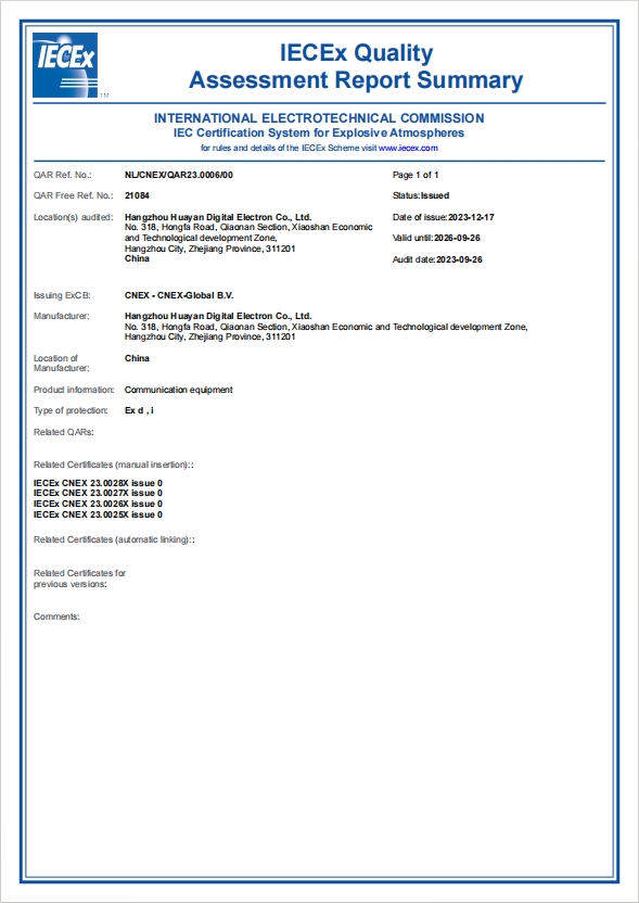 P21084IA-QAR NL_CNEX_QAR23.0006_00 issued